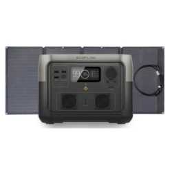 ECOFLOW River 2 Max 512 Wh + Panneau Solaire 110 W