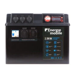 EM Powerbox 3070 Wh -Campinga Boutique energie mobile kit powerbox 3070 wh avec panneau solaire 125w 10