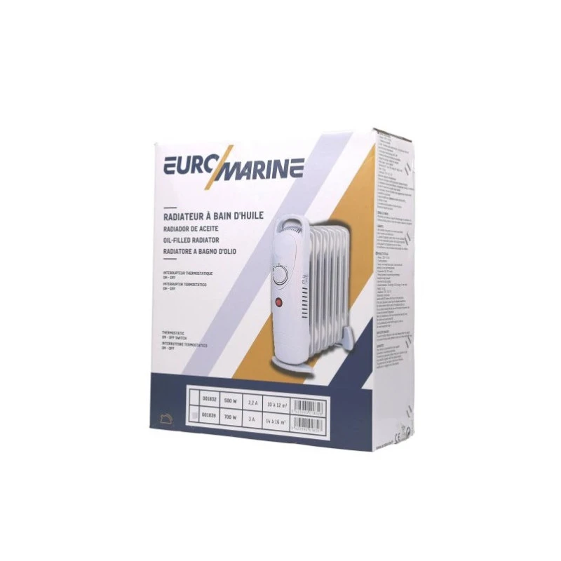 EUROMARINE Radiateur Bain D’huile 700W 4 EUROMARINE Radiateur Bain D’huile 700W – Image 2