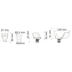 SCANSTRUT Prise Double USB étanche -Campinga Boutique scanstrut prise double usb etanche 4